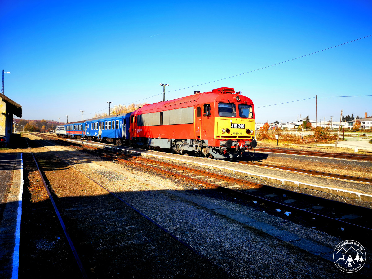 Vasúti vágányzár a Bakonyvasút Zirc - Veszprém közötti szakaszán